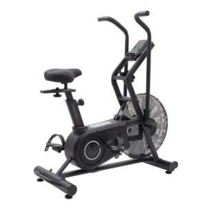TOORX BRX-AIR 300 air bike treniruoklis su oro pasipriešinimo sistema ištvermės ir HIIT treniruotėms